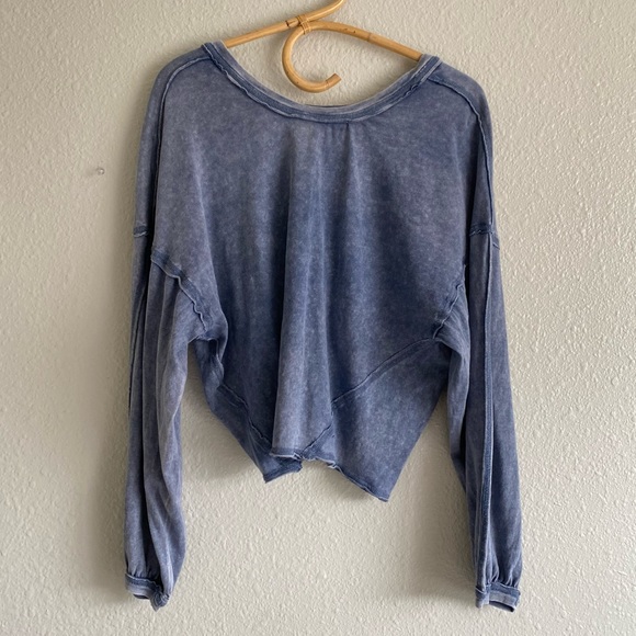 Free People Tops - Free People Movement Blue Moon Rising Long Sleeve Top